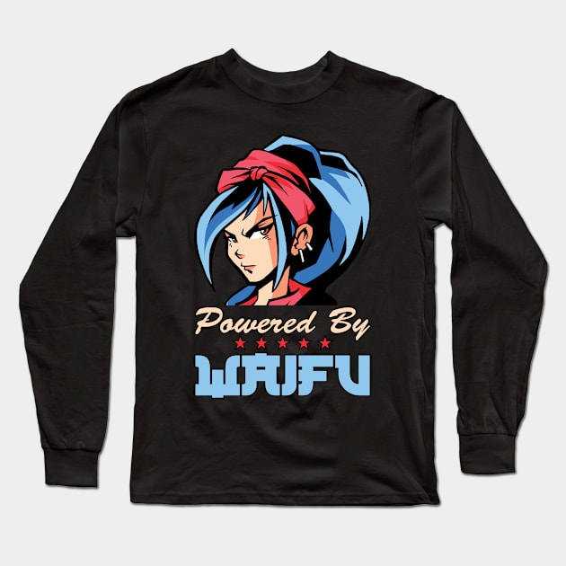 Waifu Long Sleeve T-Shirt by Alex21